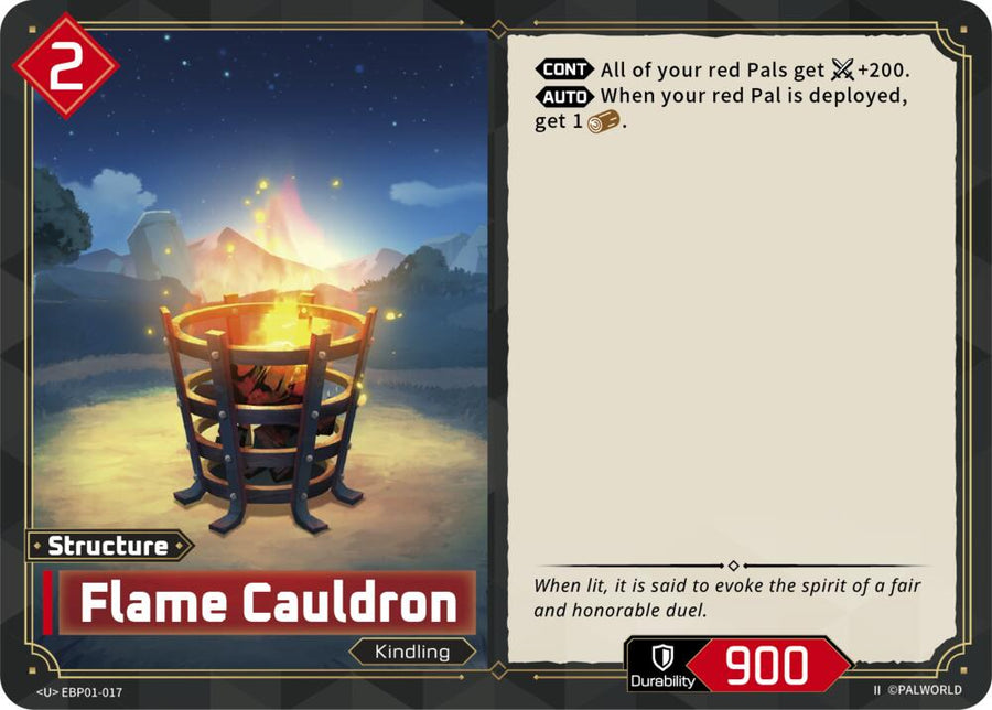 Flame Cauldron (2nd Edition) (EBP01-017) (BP01)