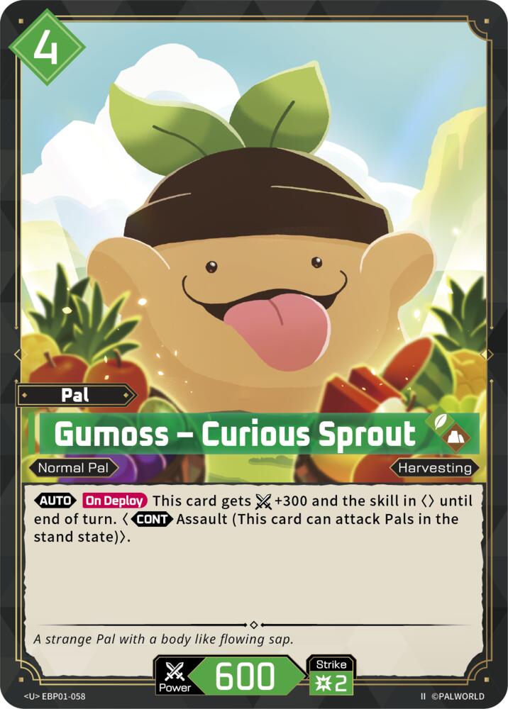 Gumoss - Curious Sprout (2nd Edition) (EBP01-058) (BP01)