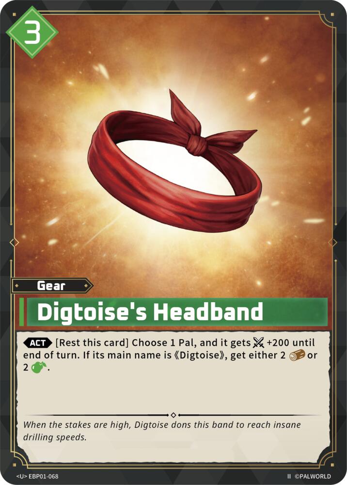 Digtoise's Headband (2nd Edition) (EBP01-068) (BP01)