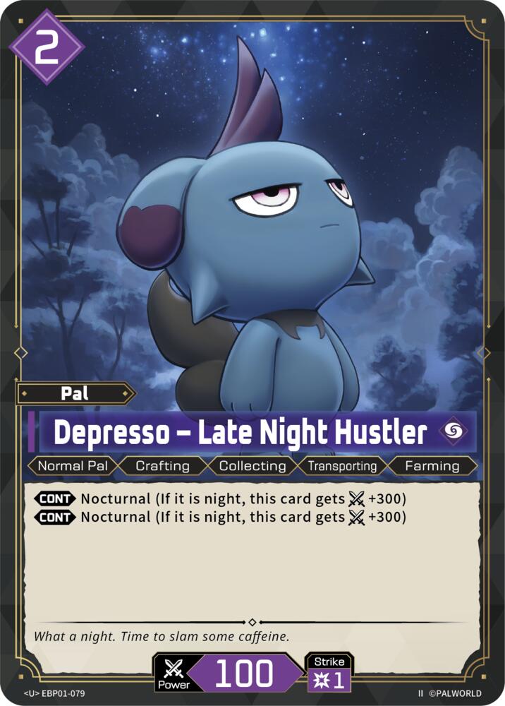 Depresso - Late Night Hustler (2nd Edition) (EBP01-079) (BP01)