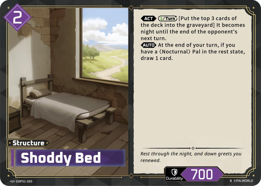 Shoddy Bed (2nd Edition) (EBP01-089) (BP01)