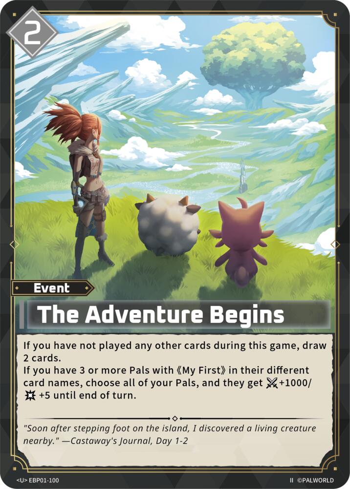 The Adventure Begins (2nd Edition) (EBP01-100) (BP01)