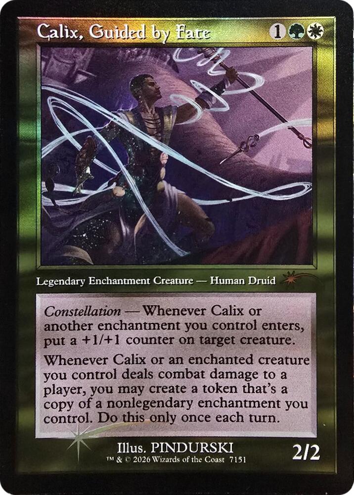 Calix, Guided by Fate (Retro Frame) (7151) (SLD)