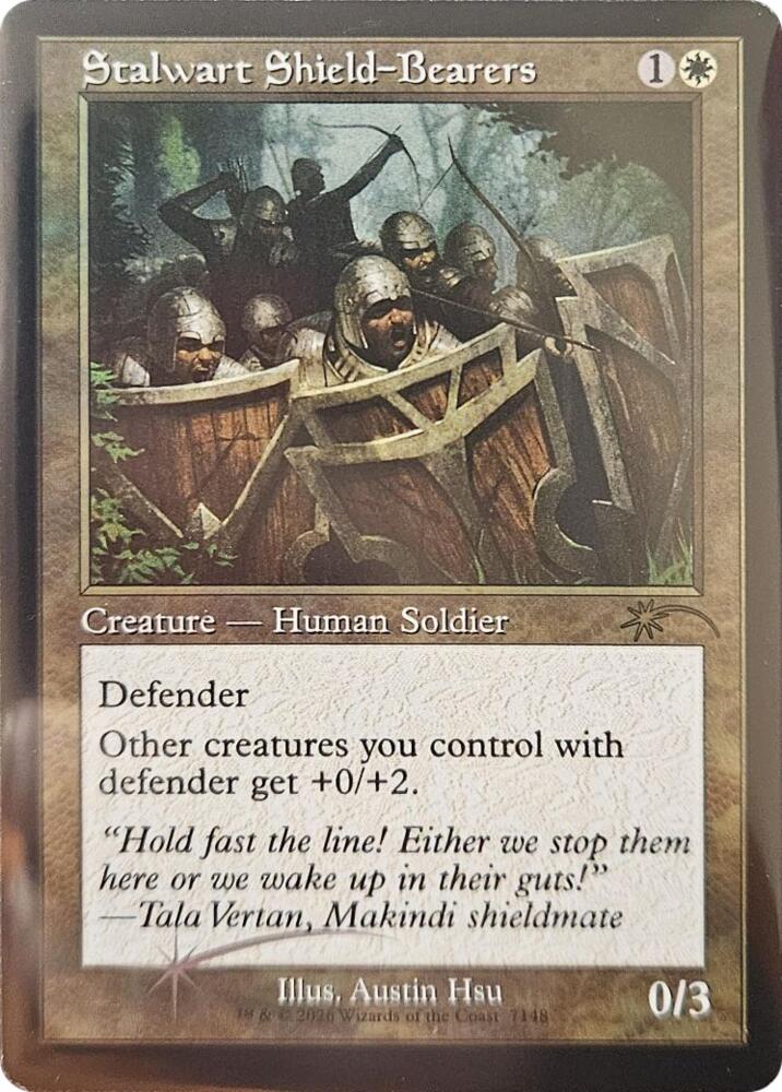 Stalwart Shield-Bearers (Retro Frame) (7148) (SLD)