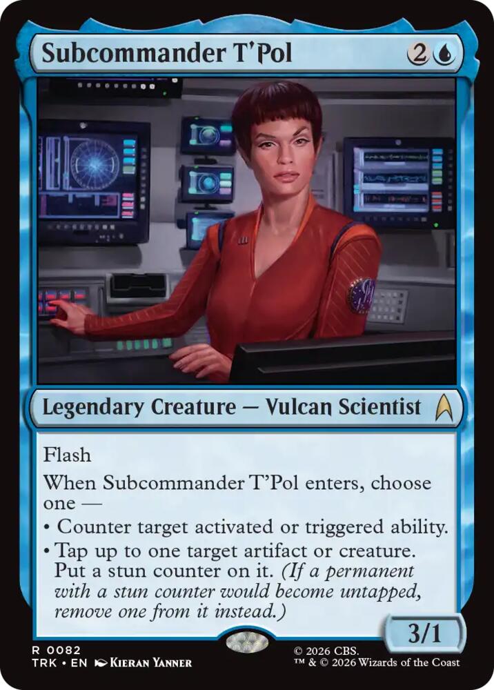 Subcommander T'Pol (82) (TRK)