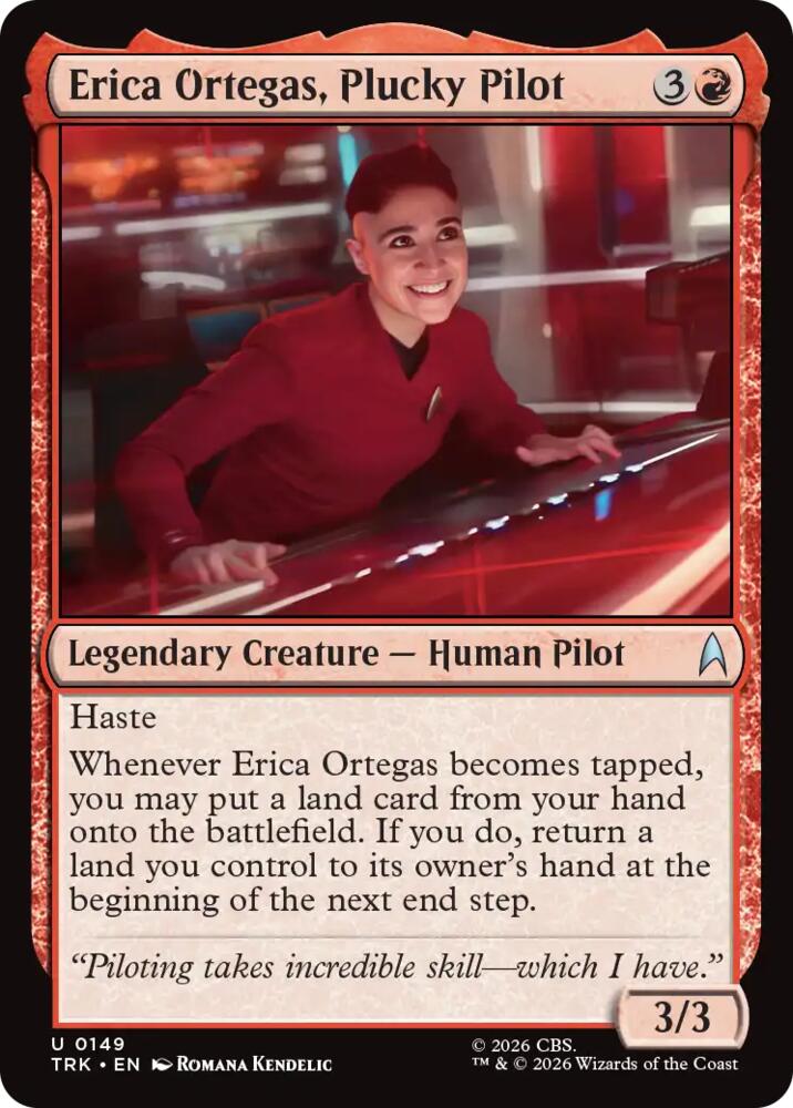 Erica Ortegas, Plucky Pilot (149) (TRK)