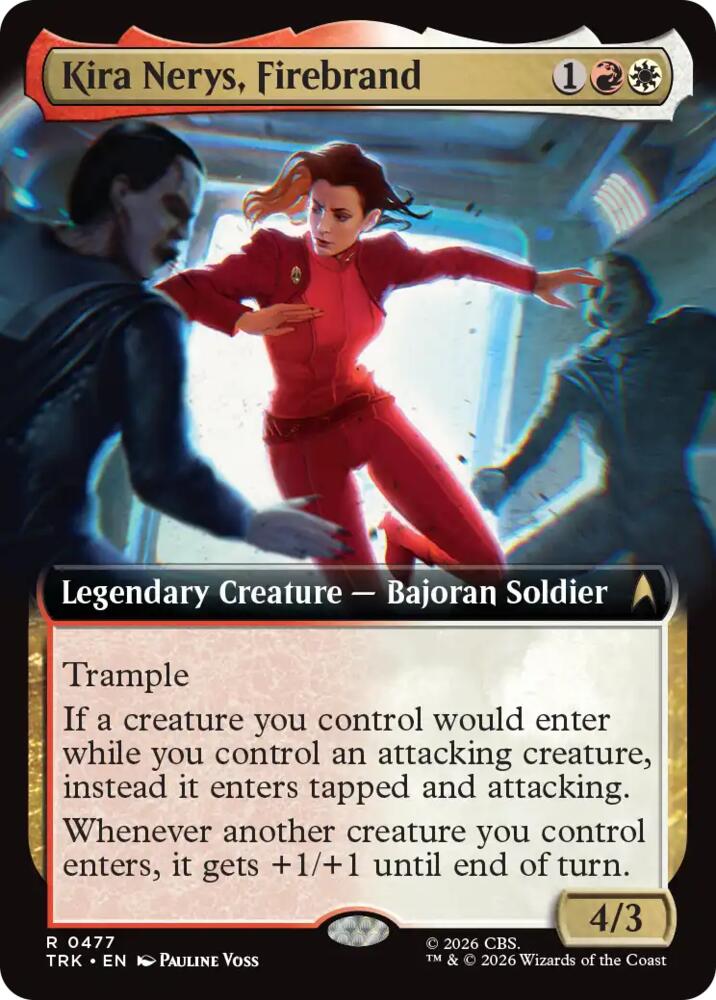Kira Nerys, Firebrand (Extended Art) (477) (TRK)