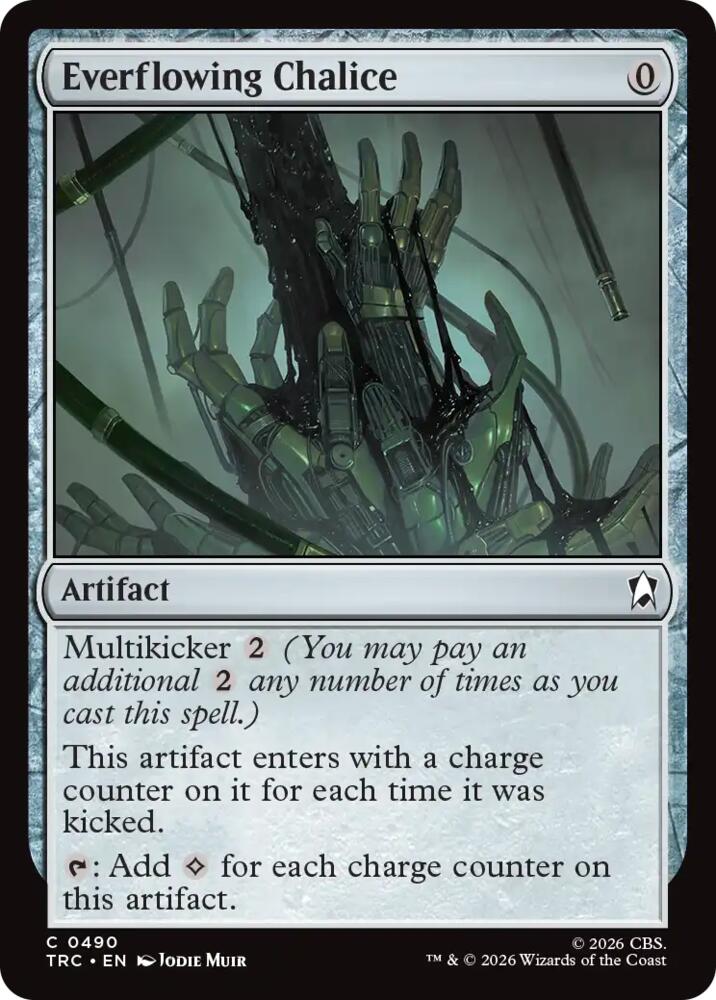 Everflowing Chalice (Surge Foil) (490) (TRC)