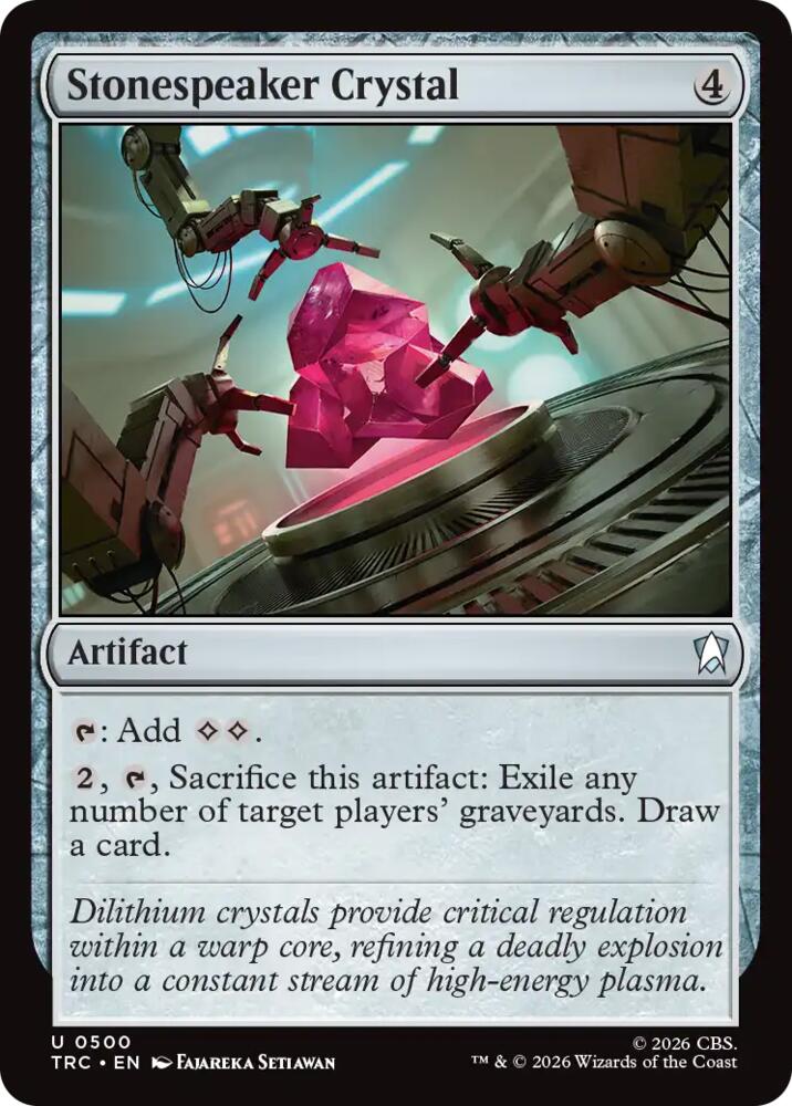 Stonespeaker Crystal (Surge Foil) (500) (TRC)