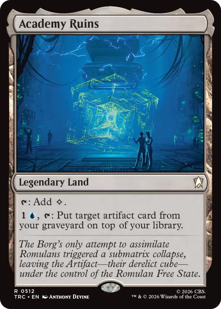 Academy Ruins (Surge Foil) (512) (TRC)