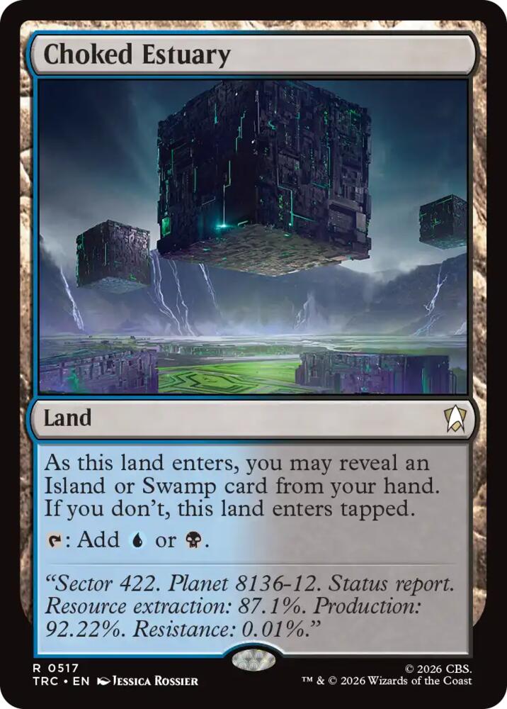 Choked Estuary (Surge Foil) (517) (TRC)