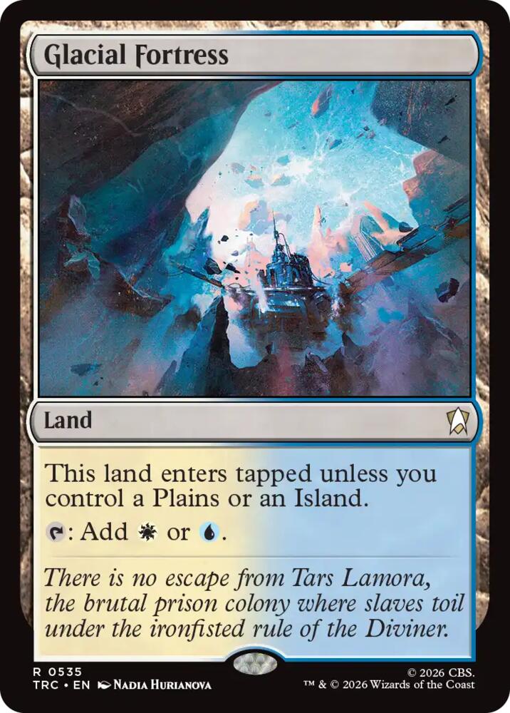 Glacial Fortress (Surge Foil) (535) (TRC)