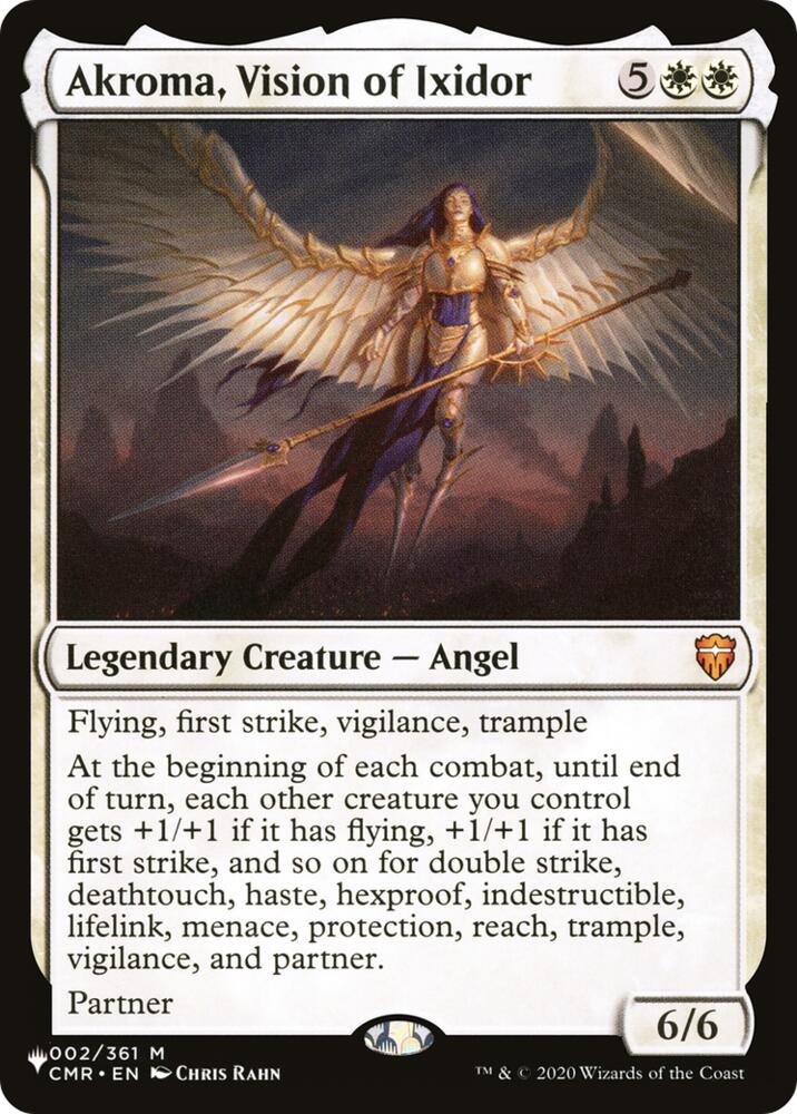 Akroma, Vision of Ixidor (2) (LIST)