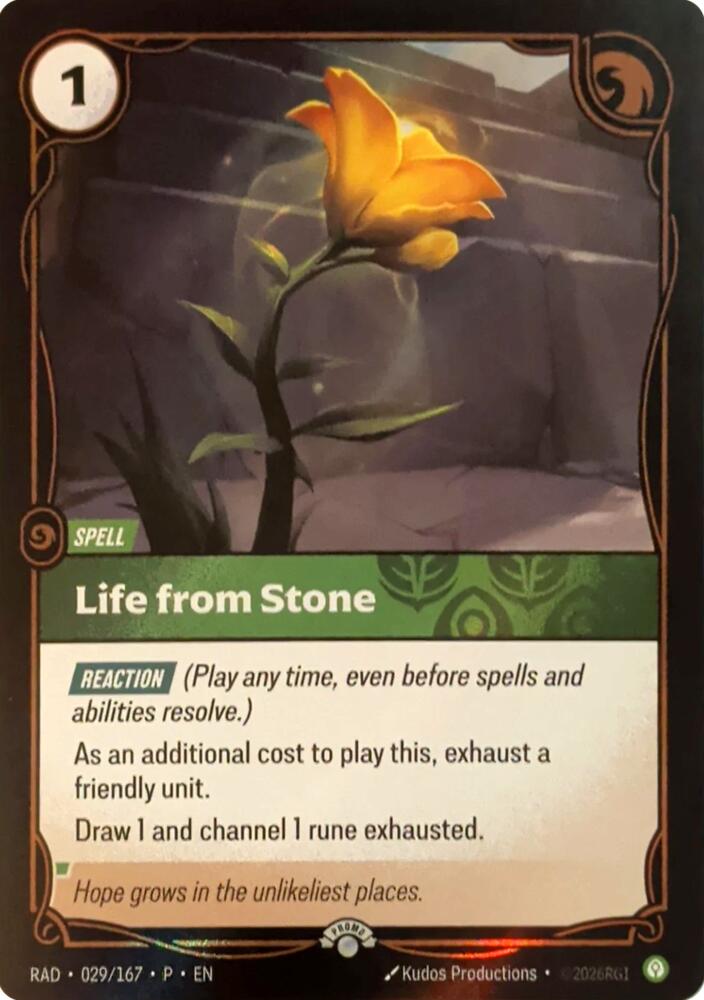 Life from Stone (029/167) (OPP)