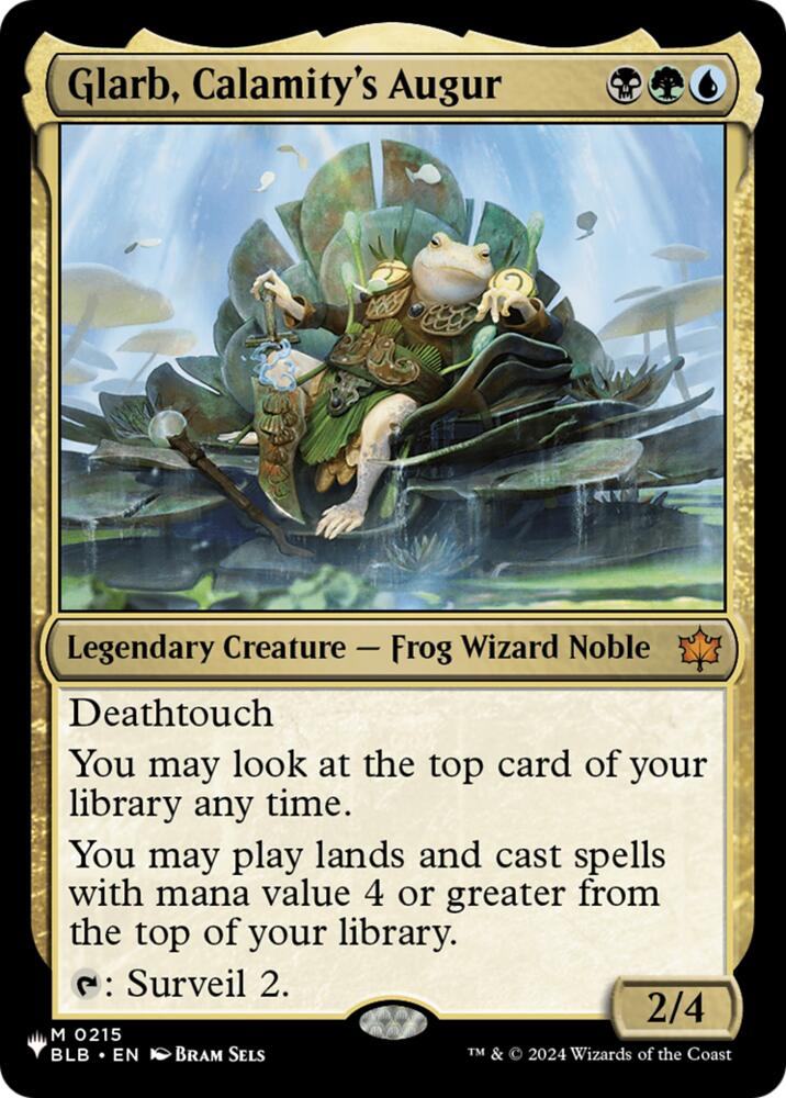Glarb, Calamity's Augur (215) (LIST)