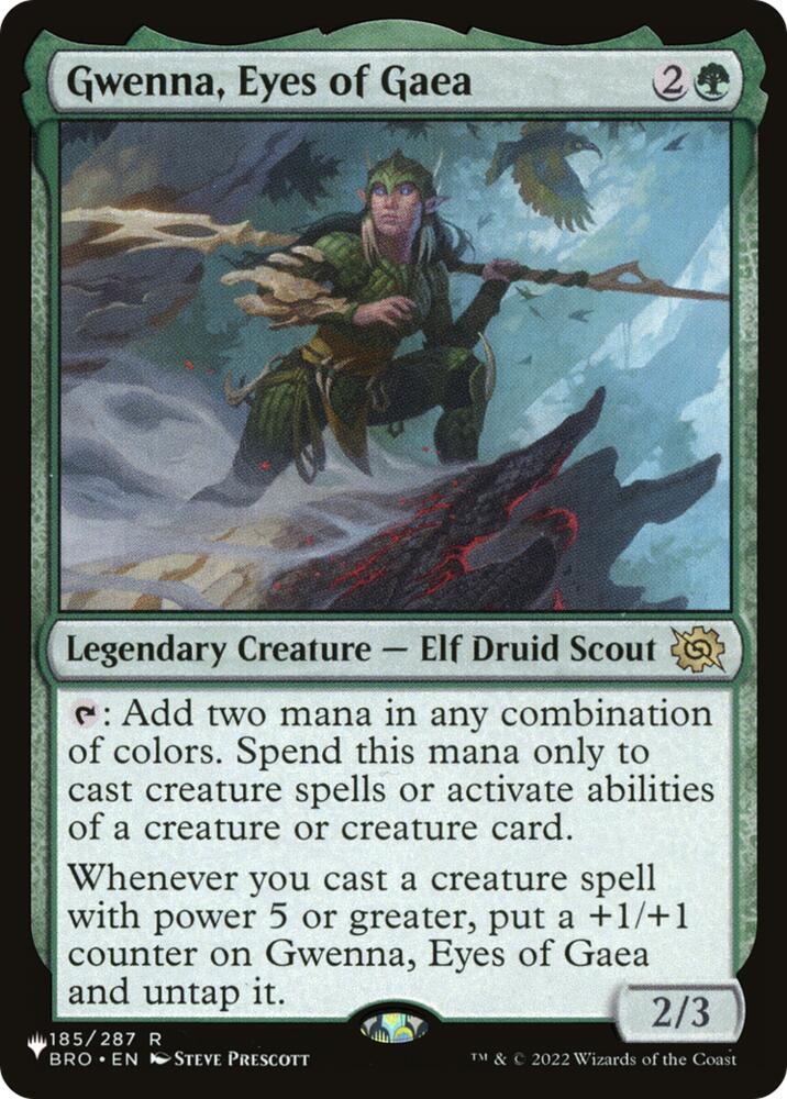 Gwenna, Eyes of Gaea (185) (LIST)