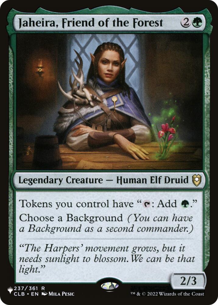 Jaheira, Friend of the Forest (237) (LIST)