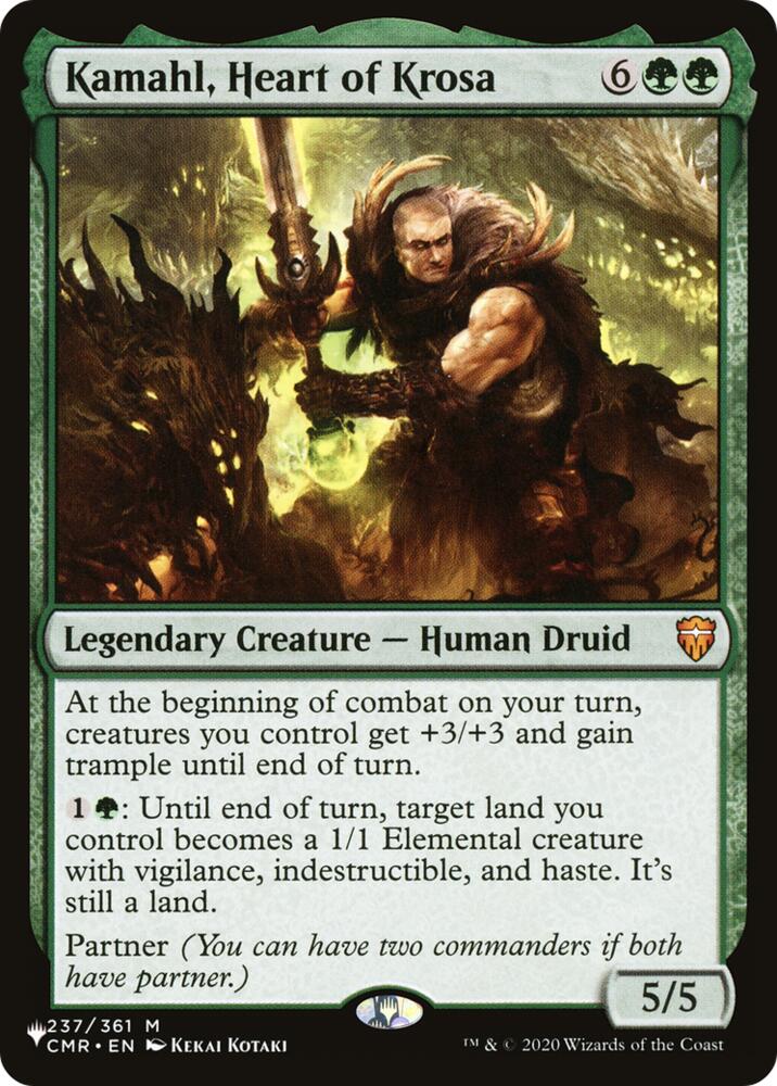 Kamahl, Heart of Krosa (237) (LIST)