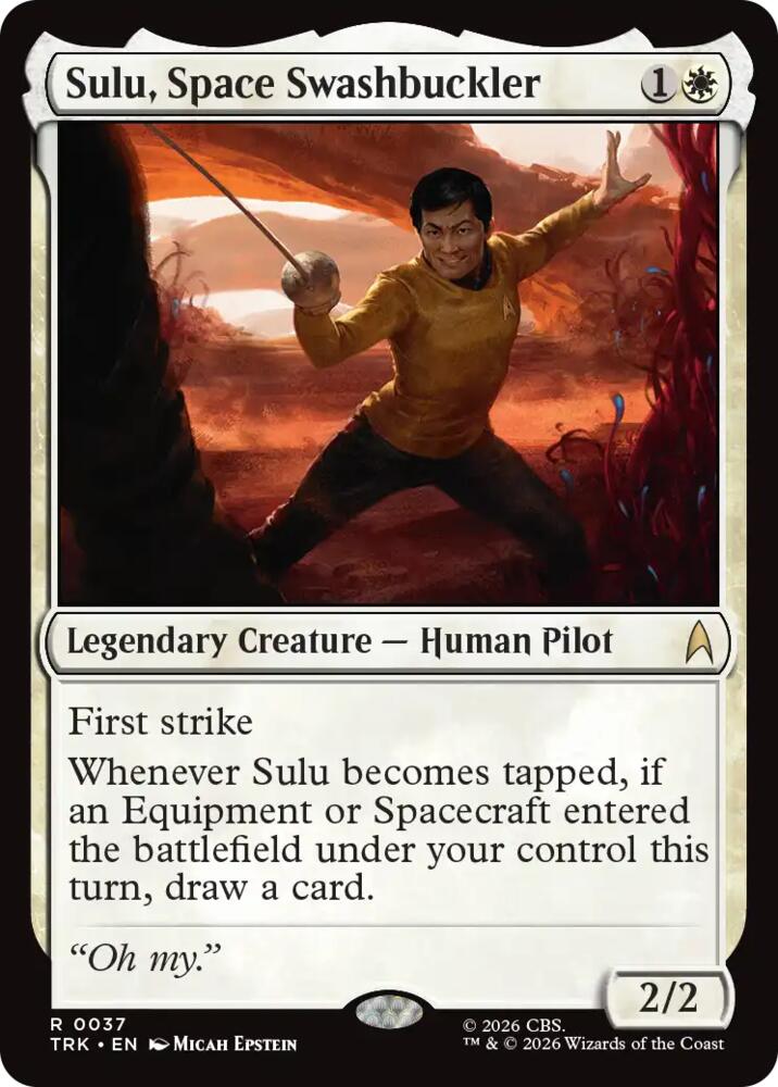 Sulu, Space Swashbuckler (37) (TRK)