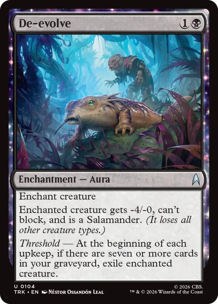 De-evolve (104) (TRK)