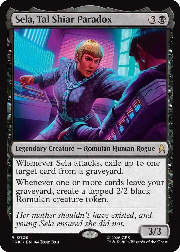 Sela, Tal Shiar Paradox (128) (TRK)