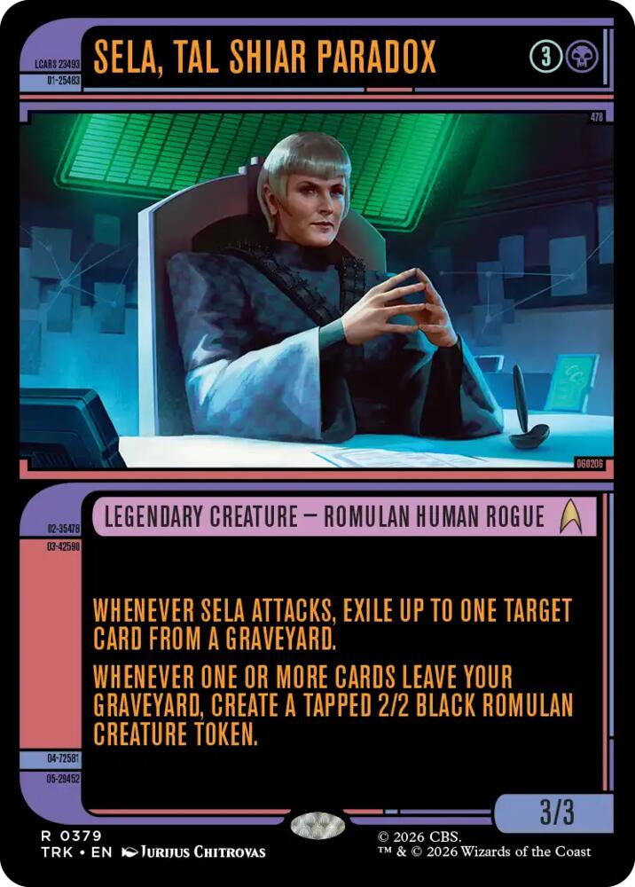 Sela, Tal Shiar Paradox (Showcase) (379) (TRK)