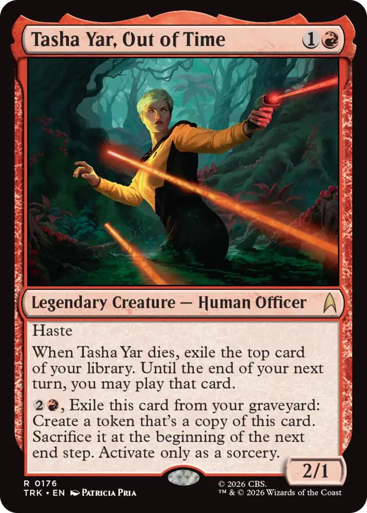 Tasha Yar, Out of Time (176) (TRK)