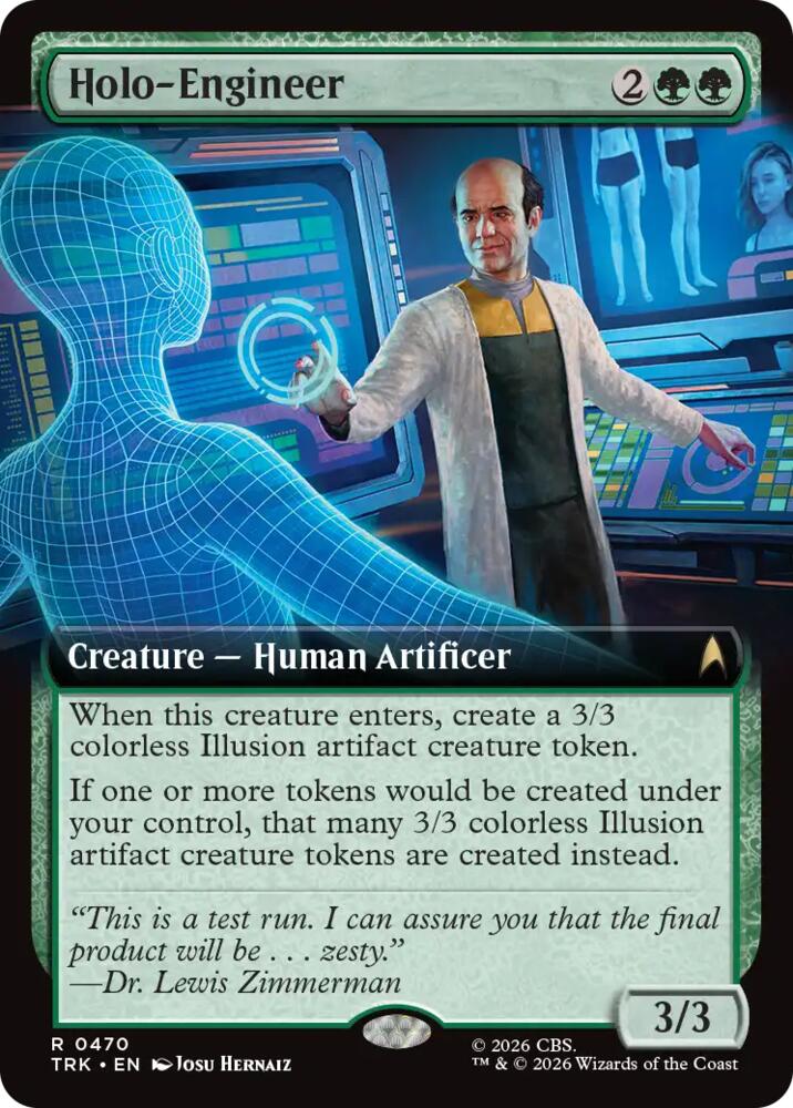 Holo-Engineer (Extended Art) (470) (TRK)