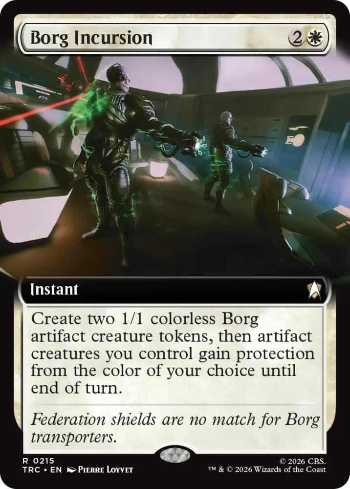 Borg Incursion (Extended Art) (215) (TRC)