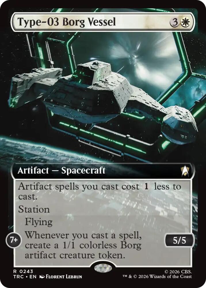 Type-03 Borg Vessel (Extended Art) (243) (TRC)