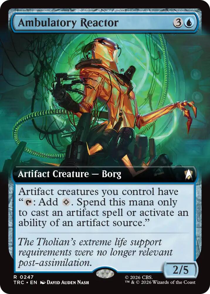 Ambulatory Reactor (Extended Art) (247) (TRC)