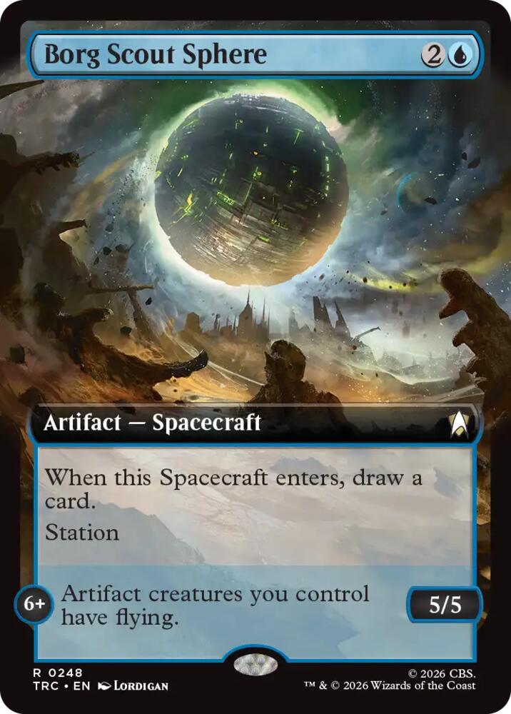 Borg Scout Sphere (Extended Art) (248) (TRC)