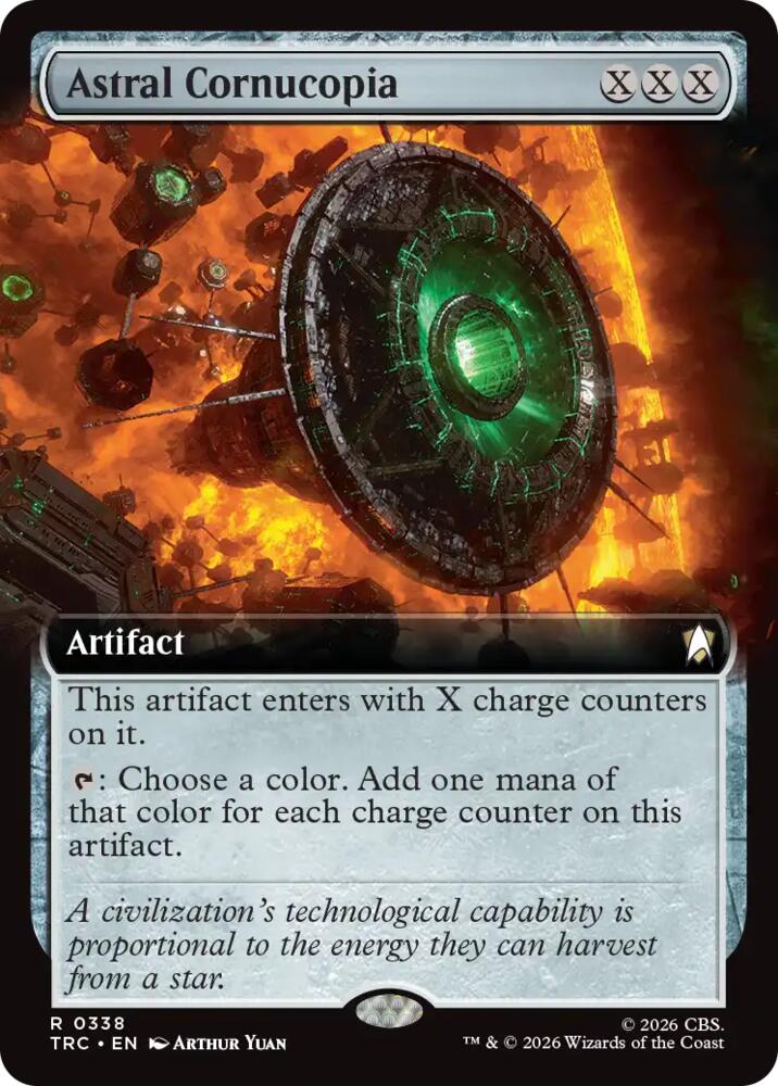 Astral Cornucopia (Extended Art) (338) (TRC)