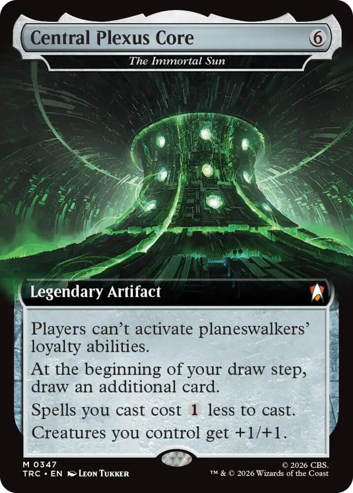 Central Plexus Core - The Immortal Sun (Extended Art) (347) (TRC)