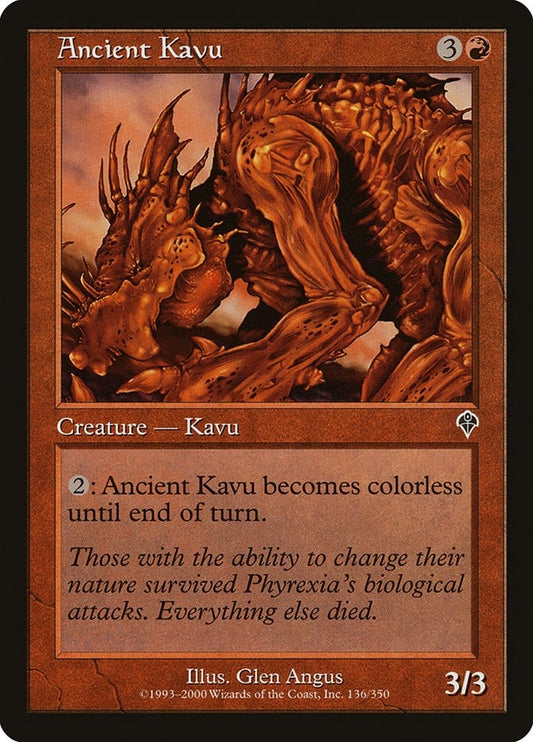 Image for Ancient Kavu (136) (INV) - Magic: The Gathering