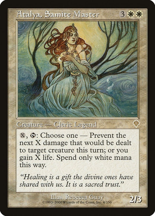 Image for Atalya, Samite Master (4) (INV) - Magic: The Gathering