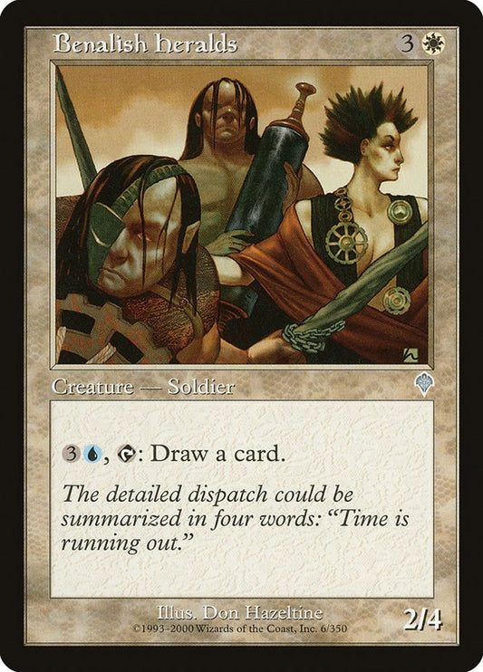 Image for Benalish Heralds (6) (INV) - Magic: The Gathering