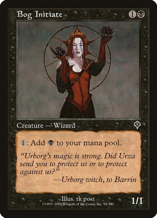 Image for Bog Initiate (95) (INV) - Magic: The Gathering