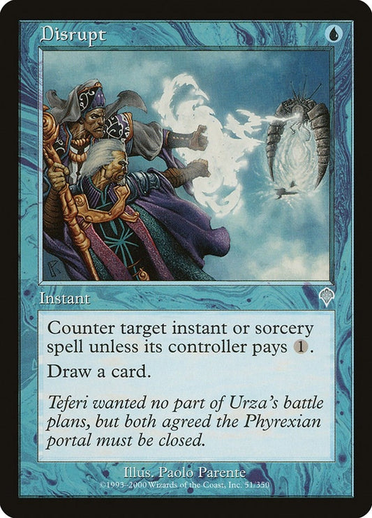 Image for Disrupt (51) (INV) - Magic: The Gathering