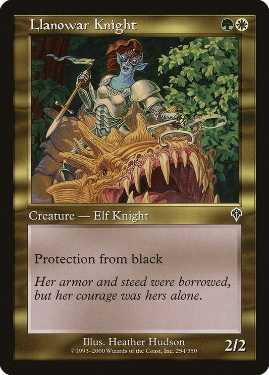 Image for Llanowar Knight (254) (INV) - Magic: The Gathering