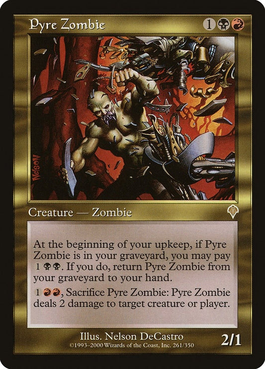 Image for Pyre Zombie (261) (INV) - Magic: The Gathering