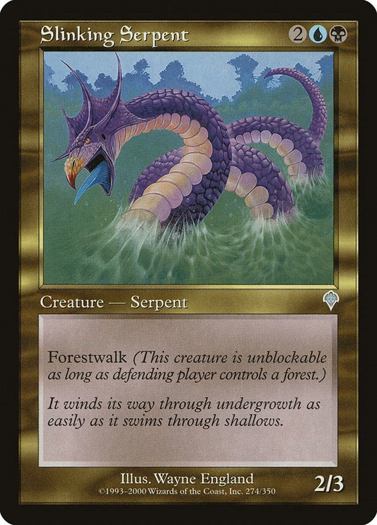 Image for Slinking Serpent (274) (INV) - Magic: The Gathering