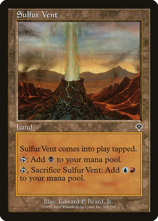 Image for Sulfur Vent (328) (INV) - Magic: The Gathering