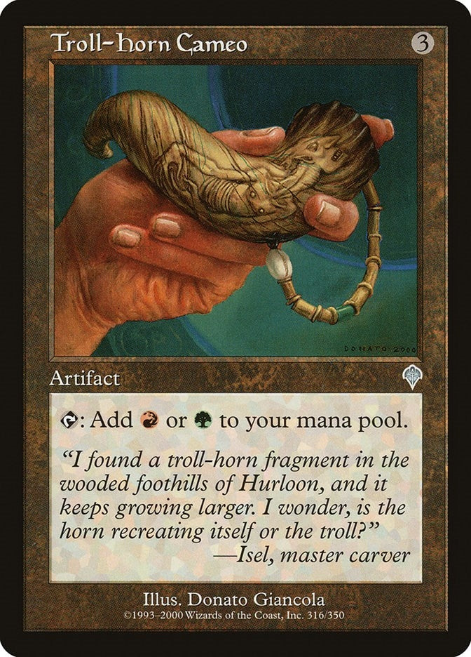 Troll-Horn Cameo (316) (INV)
