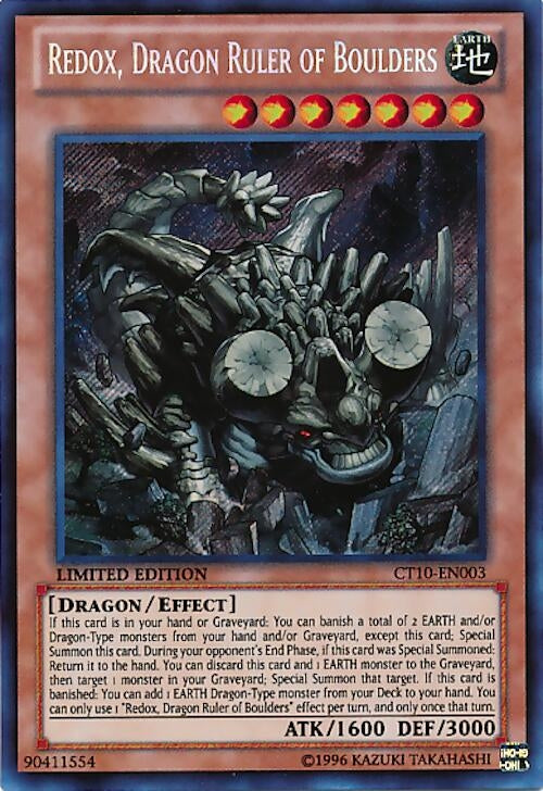 Redox, Dragon Ruler of Boulders (CT10-EN003) (CT10)