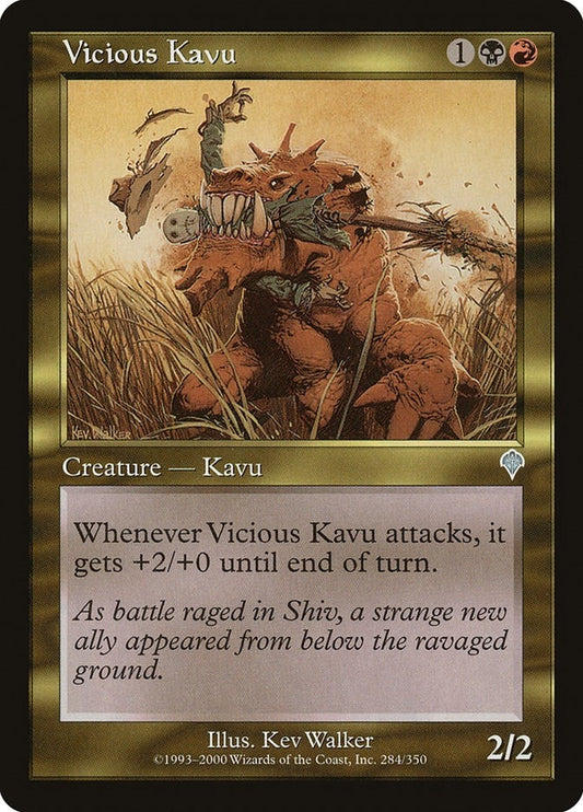 Image for Vicious Kavu (284) (INV) - Magic: The Gathering