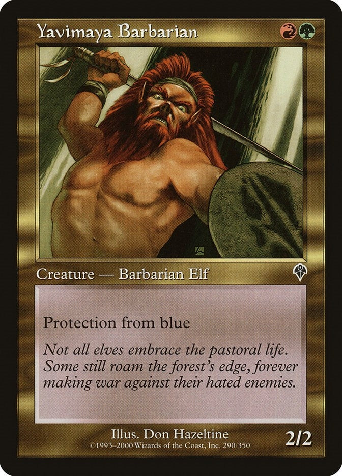 Yavimaya Barbarian (290) (INV)
