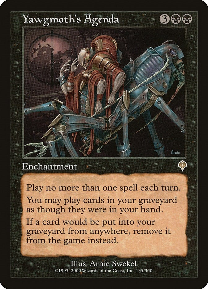 Yawgmoth's Agenda (135) (INV)
