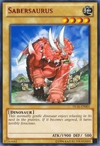 Sabersaurus (Red) (DL16-EN001) (DL)