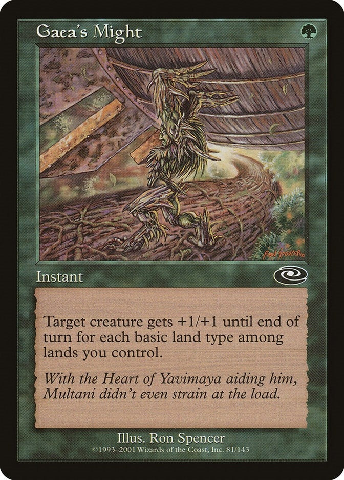 Gaea's Might (81) (PLS)